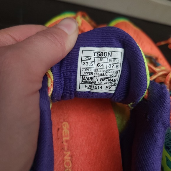 Asics  Gel Noosa Tri 10 Women Size 6.5 T580N Multicolor Running Shoes Sneakers - Picture 12 of 14